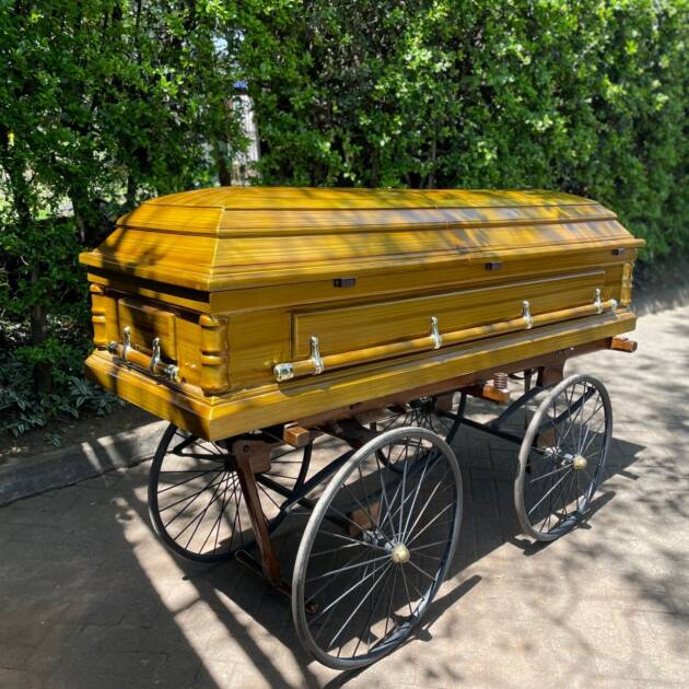American Dome Locally Made Casket