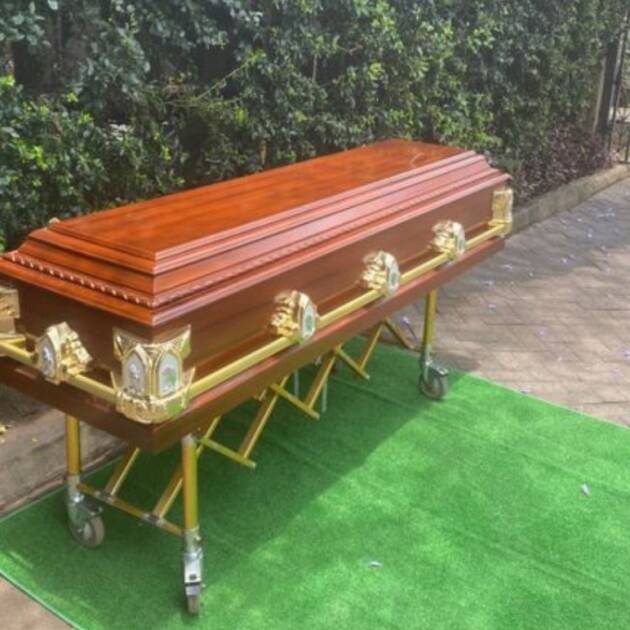Flat Top Locally Made Casket